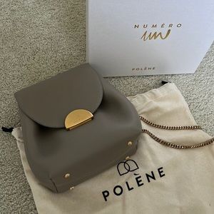 Polene number one mini crossbody bag